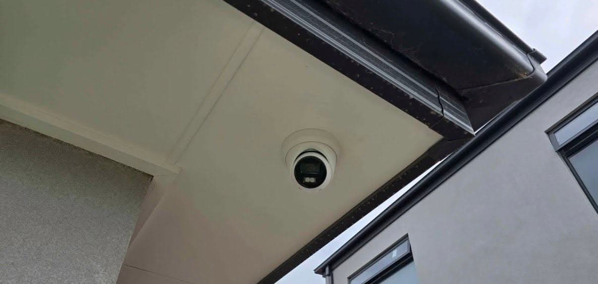 Atlas Sec installation — Recessed turret camera